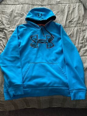 LG Men's Bright Blue Pullover Hoodie
